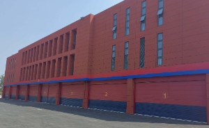 云南消防救援总队超大型消防车库门